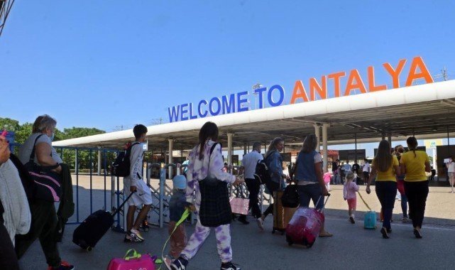Antalya turizminde aylık ve 3 aylık rekorlar