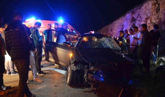 Aydın’da yolcu otobüsü otomobille çarpıştı