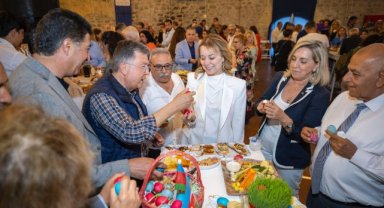 Azerbaycan Kadınları baharı Başkan Mutlu’yla karşıladı