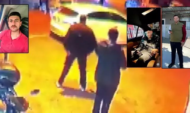 Babaannesini ziyarete giderken, intikam için taksi durağına düzenlenen silahlı saldırının arasında kalmış