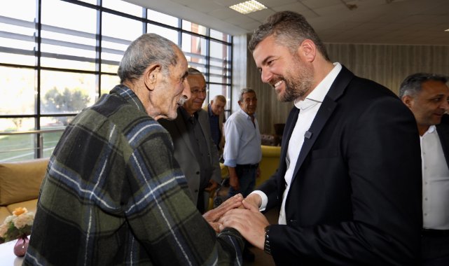 Başkan Görkem Duman'dan Buca'nın çınarlarına bayram ziyareti