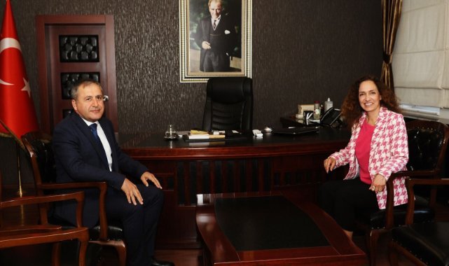 Başkan Ünsal’dan Kaymakam Demir’e ziyaret