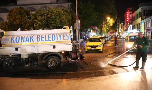 Basmane’de temizlik ve bakım seferberliği