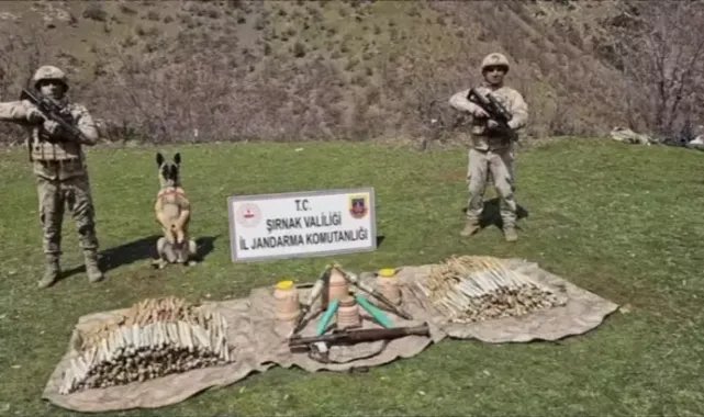'Bozdoğan-28' operasyonlarında 82 mağara, sığınak ve barınma alanı imha edildi