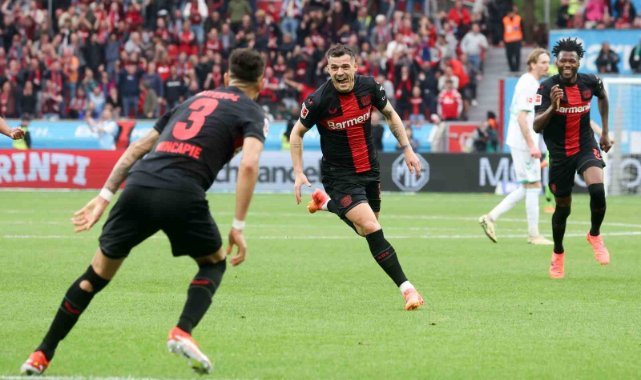 Bundesliga’da Bayer Leverkusen tarihinde ilk kez şampiyon