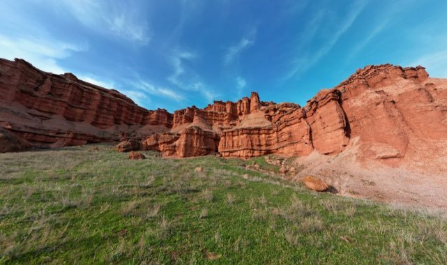 Burası ne Colorado Kanyonu ne de Kapadokya