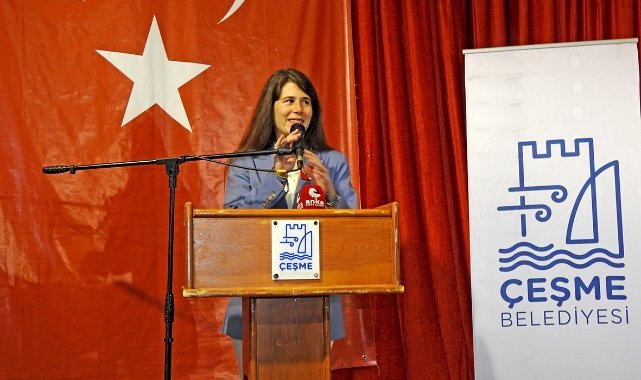 Çeşme'nin ilk kadın Belediye Başkanı Lal Denizli görevine başladı