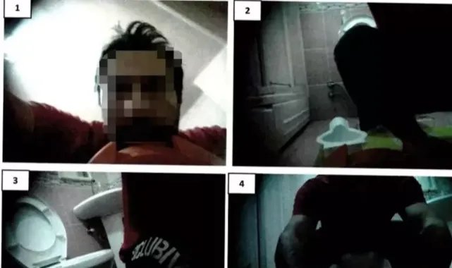 Cinsel istismar sanığını gizli kameraya yansıyan görüntüsü ele verdi