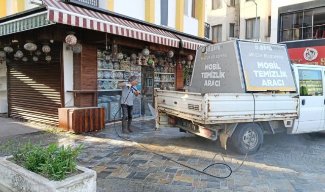 Efes Selçuk'ta çalışmalar Büyükşehir iş birliği ile hız kazandı