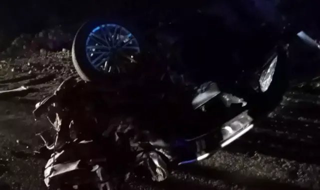 Erzurum'da otomobil dereye yuvarlandı: 3 ölü, 2 yaralı