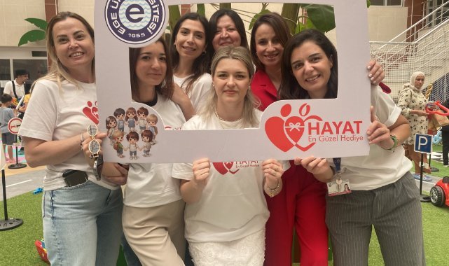 EÜTF Hastanesinde organ nakli bekleyen çocuklar 23 Nisan’ı kutladı