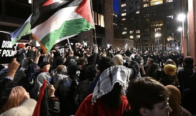 Filistin yanlısı protestolar ABD’deki birçok üniversiteye yayıldı