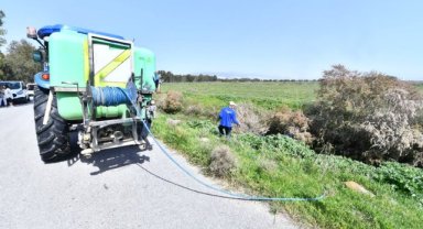 İzmir Büyükşehir Belediyesi ilaçlama çalışmalarına hız verdi