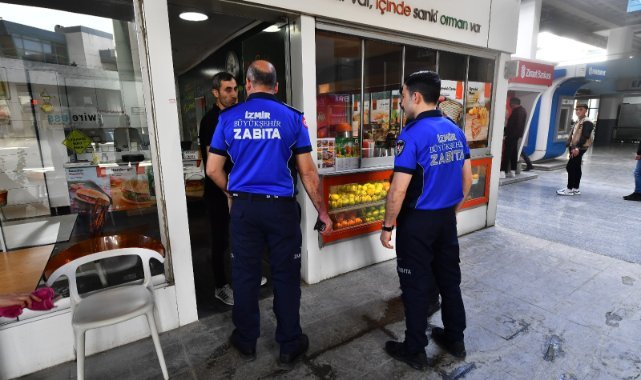 İzmir Büyükşehir Belediyesi zabıta ekipleri bayram öncesi sıkı denetimde