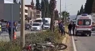 İzmir'de aracın çarptığı motosikletteki çift hayatını kaybetti