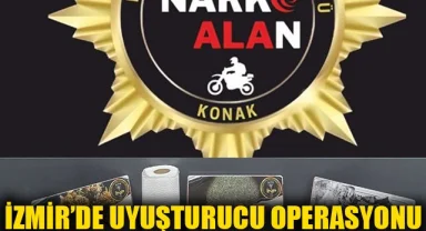 İzmir'in iki ayrı ilçesindeki uyuşturucu operasyonlarında 2 tutuklama