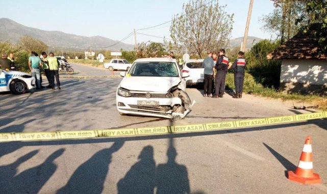 Kazada yola savrulan motosiklettekilere ikinci araç çarptı: 1 ölü, 2 yaralı
