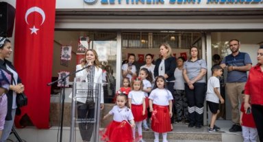 Konak'ta 23 Nisan coşkusu erken başladı