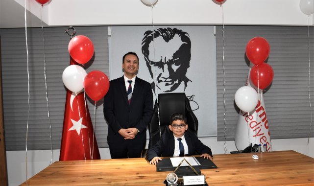 Küçük başkandan Filistin mesajı