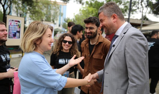 Mezun olduğu fakültede Başkan Duman’a büyük ilgi