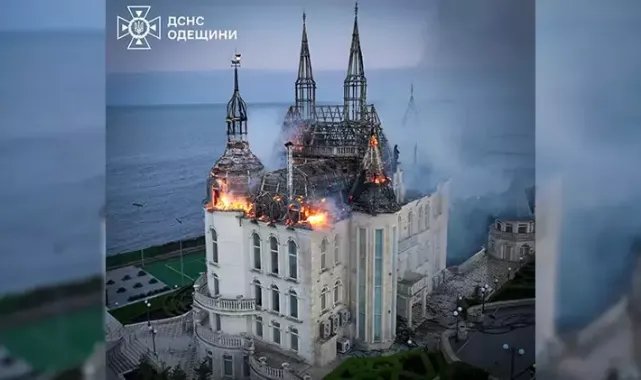 Rusya, Ukrayna’daki ‘ Harry Potter Kalesi’ni vurdu, 4 kişi öldü 32 kişi yaralandı