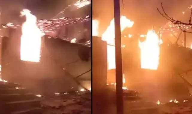 Tokat'ta ev yangını