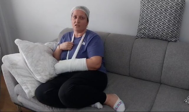 Tokat'ta park kavgasında kadın sürücüyü hastanelik ettiler