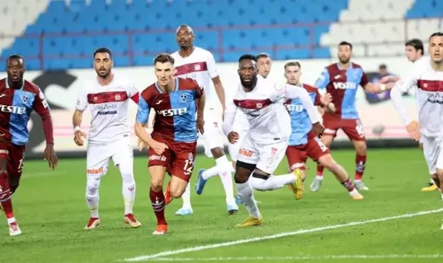 Trabzonspor - Sivasspor: 0-1