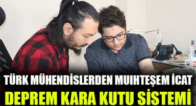 Türk mühendislerden muhteşem icat: Deprem Kara Kutu Sistemi