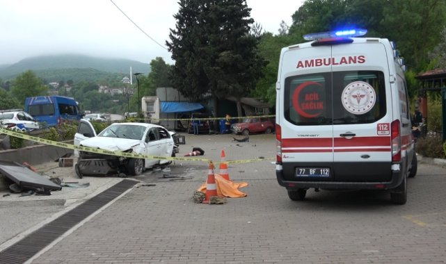 Yalova'da feci kaza