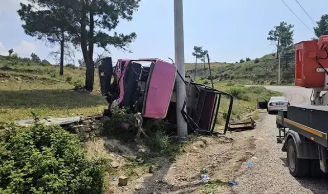 Antalya'da safari araçları çarpıştı