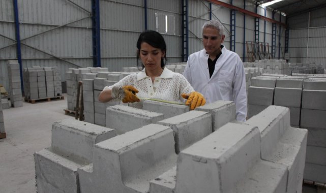 Askerler test etti, ‘lego beton’ uçaksavar mermisini durdurdu