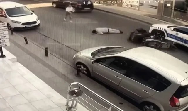 Ataşehir'de motokuryenin çarptığı yaya ağır yaralandı