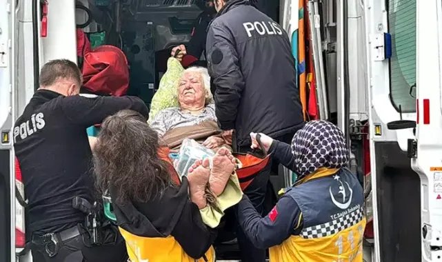 Avcılar'da 87 yaşındaki kadına yardım seferberliği