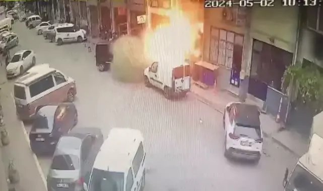 Başakşehir'de iş yerinde patlama
