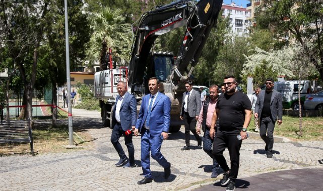 Başkan Eşki’den Küçükpark’a neşter