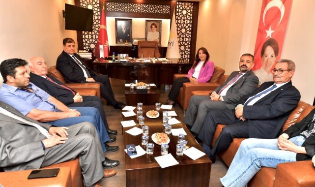 Başkan Tugay’dan İYİ Parti’ye ziyaret