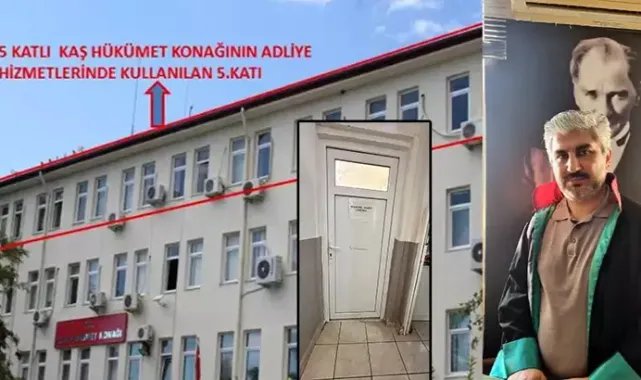 Başsavcı ve avukatın tartışma konusu tuvaletin kilidi değiştirildi