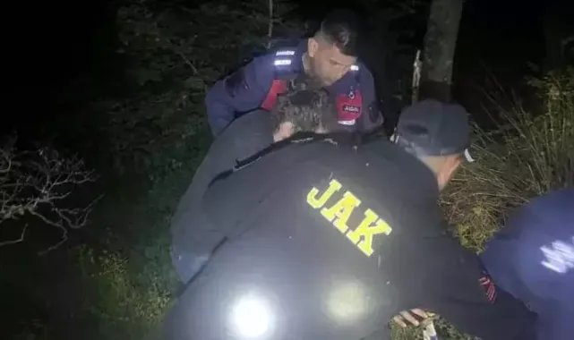 Bursa'daki longoz ormanlarında kaybolan bisikletli, 4,5 saat sonra bulundu