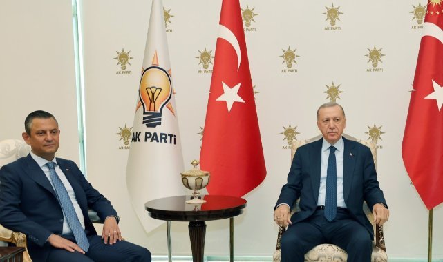 Cumhurbaşkanı Erdoğan, CHP Genel Başkanı Özel’i kabul etti