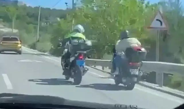 'Dur' ihtarına uymayıp kaçan motosiklet sürücüsüne 24 bin lira ceza