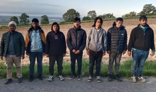 Edirne’de 19 kaçak göçmen yakalandı