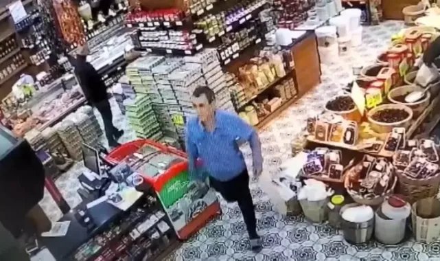 Esenyurt'ta iş başvurusu için girdiği marketten cep telefonu çaldı