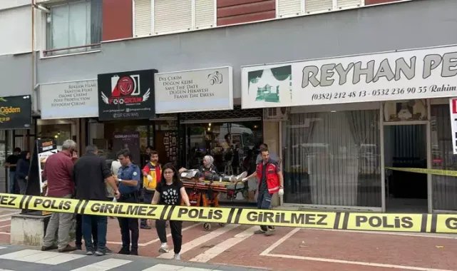 Eski sevgilisinin iş yerine pompalı tüfekle ateş açtı; 2 kişinin yaralandığı olay kamerada