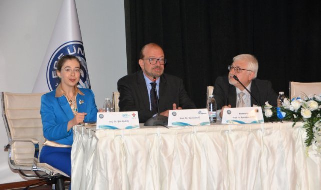 EÜ’de “İklim Değişikliği, Yenilenebilir Enerji ve Sürdürülebilir Kalkınma Semineri” düzenlendi