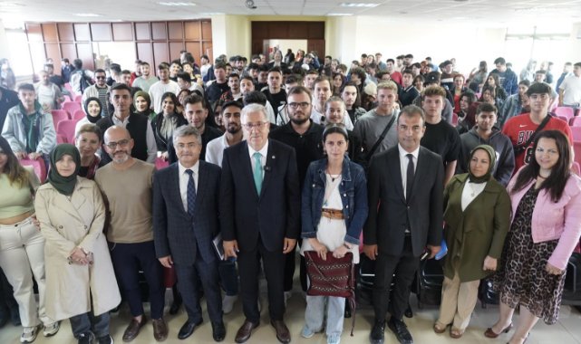 EÜ Rektörü Prof. Dr. Necdet Budak, ilçelerdeki akademik birimleri ziyaret etmeyi sürdürüyor