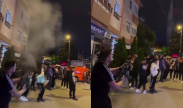Eyüpsultan’da asker eğlencesinde uzun namlulu silahla havaya ateş açtı