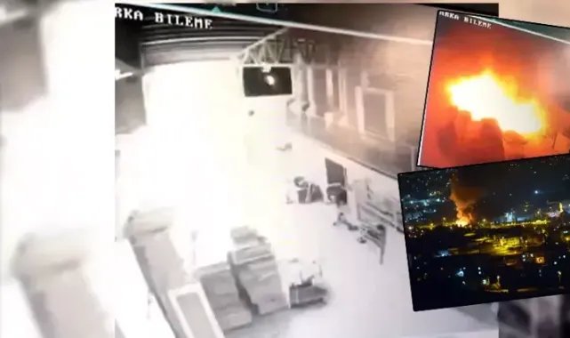 Fabrikadaki yangın düşen yıldırımdan çıkmış; 30 milyon TL zarar tespit edildi