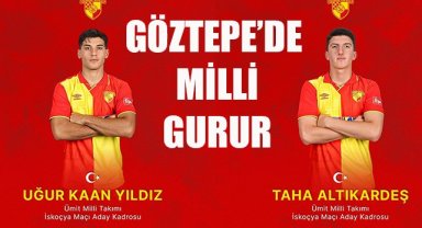 Göztepe’de milli gurur