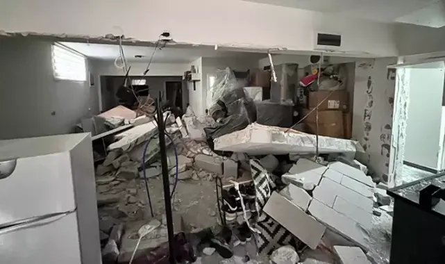 Isparta'da 6 katlı apartmandaki dairede patlama: 1 yaralı